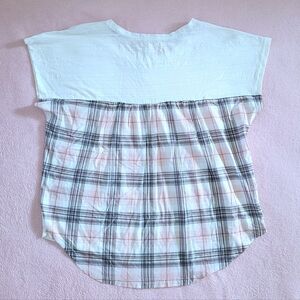 C&C California🌴 Plaid Back Top - NWT